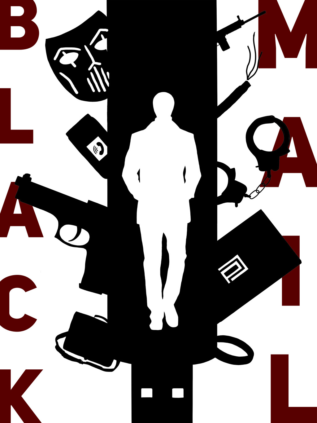 Filmposter for Blackmail